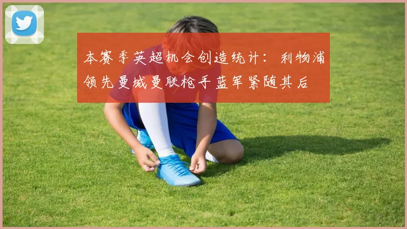 本赛季英超机会创造统计：利物浦领先曼城曼联枪手蓝军紧随其后