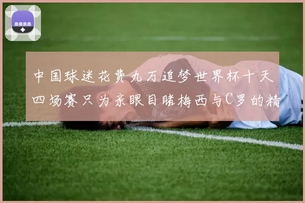 中国球迷花费九万追梦世界杯十天四场赛只为亲眼目睹梅西与C罗的精彩对决